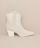 Pearl Studded Western Boots - OASIS SOCIETY - RARA Boutique 