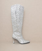 Knee High Sequin Boots - OASIS SOCIETY - RARA Boutique 