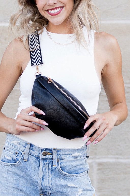 Nora Removable Fringe Crossbody Sling Bag - RARA Boutique 