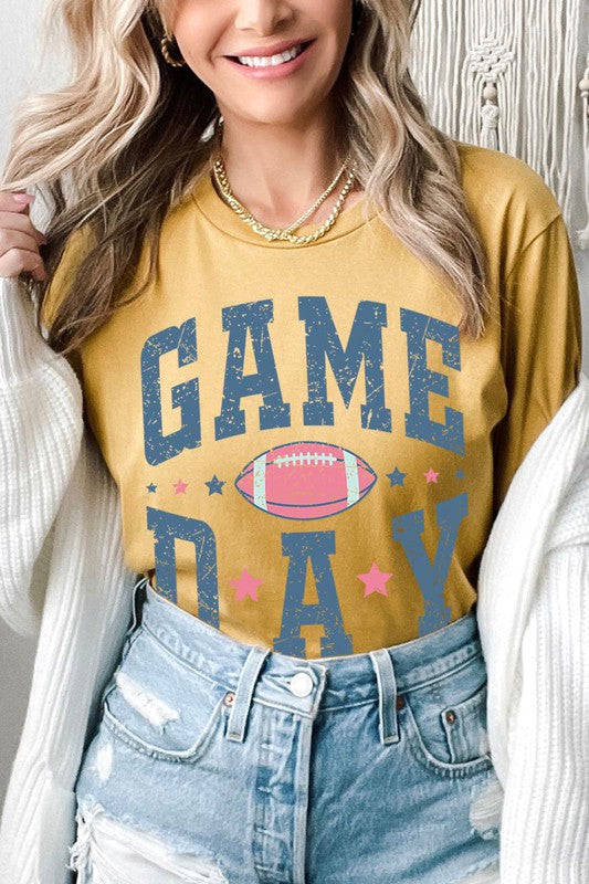 Game Day Unisex Short Sleeve Graphic T-Shirt - RARA Boutique 