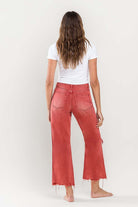 90"s Vintage Crop Flare Jeans - Vervet by Flying Monkey - RARA Boutique 