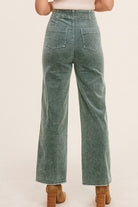 Mineral Washed Corduroy Jeans - RARA Boutique 