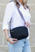 Vegan Leather Camera Crossbody Bag - RARA Boutique 