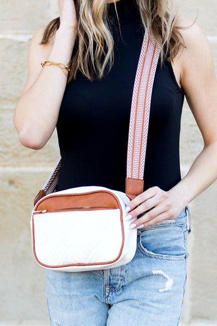 Vegan Leather Camera Crossbody Bag - RARA Boutique 