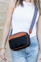 Vegan Leather Camera Crossbody Bag - RARA Boutique 