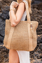 Carry All Tassel Tote Bage - RARA Boutique 