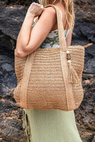 Carry All Tassel Tote Bage - RARA Boutique 