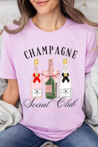 Champagne Social Club Graphic T Shirt - RARA Boutique 