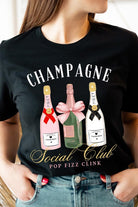 Champagne Social Club Graphic T Shirt - RARA Boutique 