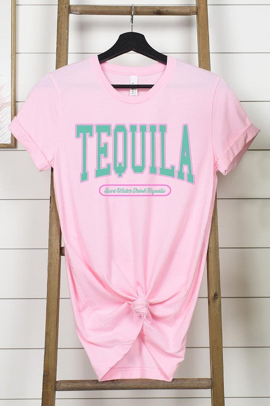 Save Water Drink Tequila Graphic T-Shirt - RARA Boutique 