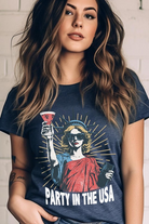 Party in the USA Graphic T Shirt - RARA Boutique 