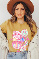 Summer Smile Face Collage Graphic T Shirt - RARA Boutique 
