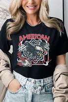 American Made Eagle Graphic T Shirt - RARA Boutique 