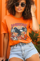 American Made Eagle Graphic T Shirt - RARA Boutique 