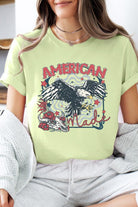 American Made Eagle Graphic T Shirt - RARA Boutique 