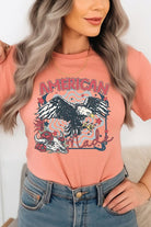 American Made Eagle Graphic T Shirt - RARA Boutique 