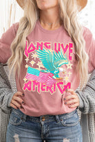 Long Live America Eagle Graphic T Shirt - RARA Boutique 