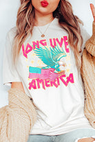 Long Live America Eagle Graphic T Shirt - RARA Boutique 