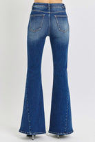 Diagonal Seam Button Fly Jeans - Risen - RARA Boutique 