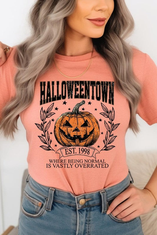 Halloweentown Pumpkin Graphic T Shirt - RARA Boutique 