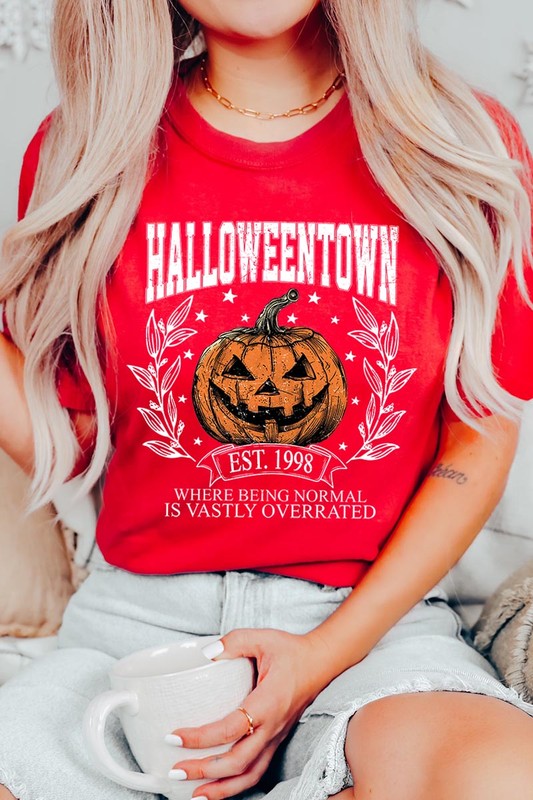 Halloweentown Pumpkin Graphic T Shirt - RARA Boutique 