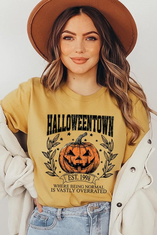 Halloweentown Pumpkin Graphic T Shirt - RARA Boutique 