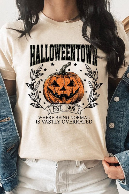 Halloweentown Pumpkin Graphic T Shirt - RARA Boutique 