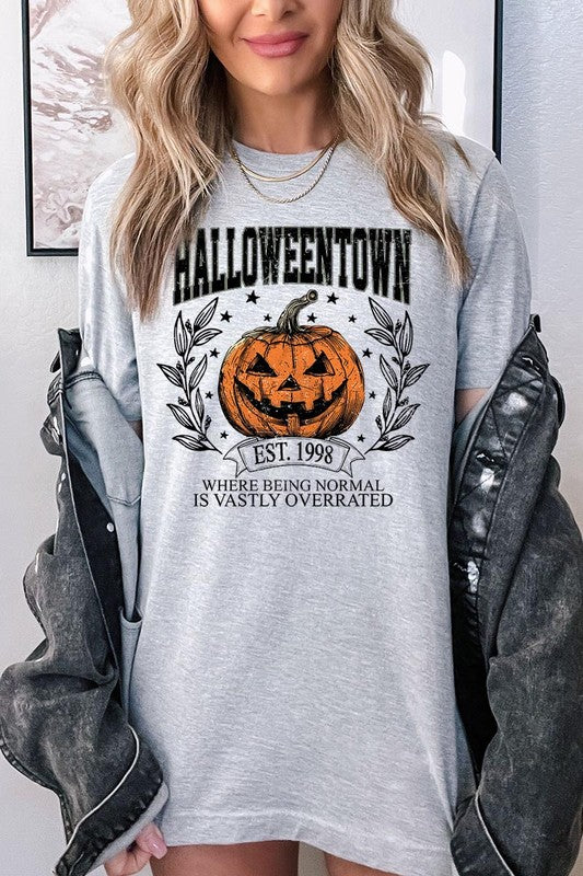 Halloweentown Pumpkin Graphic T Shirt - RARA Boutique 