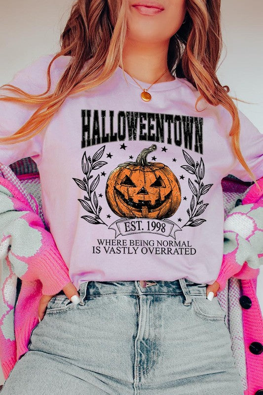 Halloweentown Pumpkin Graphic T Shirt - RARA Boutique 