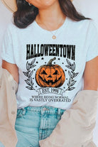 Halloweentown Pumpkin Graphic T Shirt - RARA Boutique 