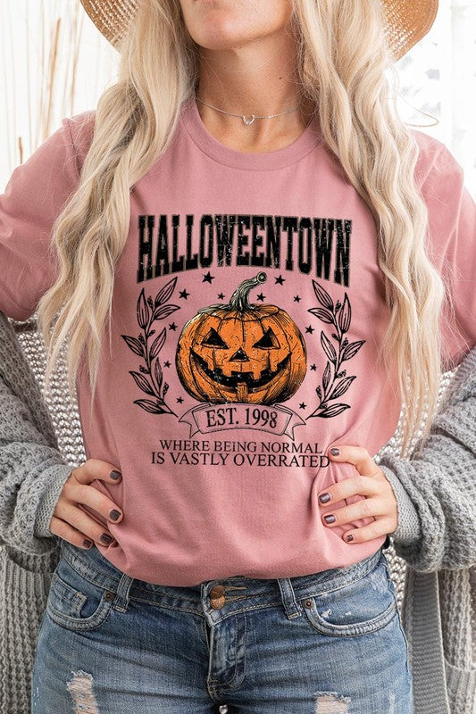 Halloweentown Pumpkin Graphic T Shirt - RARA Boutique 