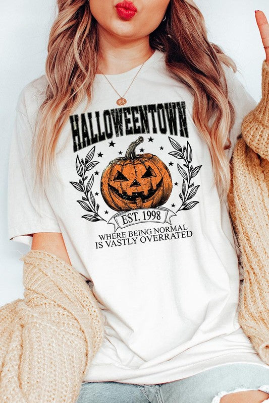 Halloweentown Pumpkin Graphic T Shirt - RARA Boutique 