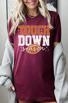 Football Touchdown Season Graphic T Shirt - RARA Boutique 