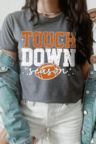 Football Touchdown Season Graphic T Shirt - RARA Boutique 