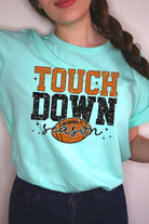 Football Touchdown Season Graphic T Shirt - RARA Boutique 