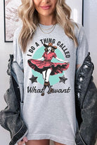 I Do a Thing Called What I Want Graphic Tee - RARA Boutique 