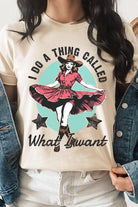 I Do a Thing Called What I Want Graphic Tee - RARA Boutique 