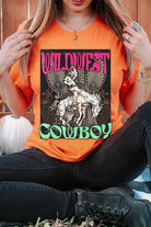 Wild West Cowboy Graphic Tee - RARA Boutique 