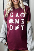 Gameday Football Graphic Tee - RARA Boutique 