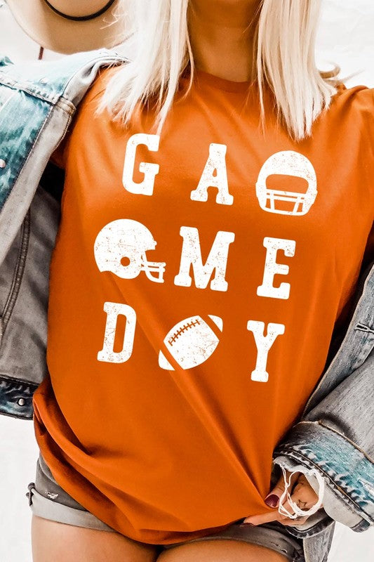 Gameday Football Graphic Tee - RARA Boutique 