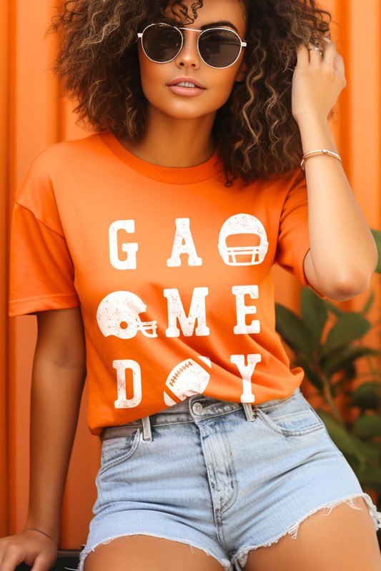 Gameday Football Graphic Tee - RARA Boutique 