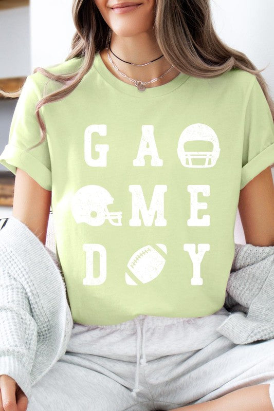 Gameday Football Graphic Tee - RARA Boutique 