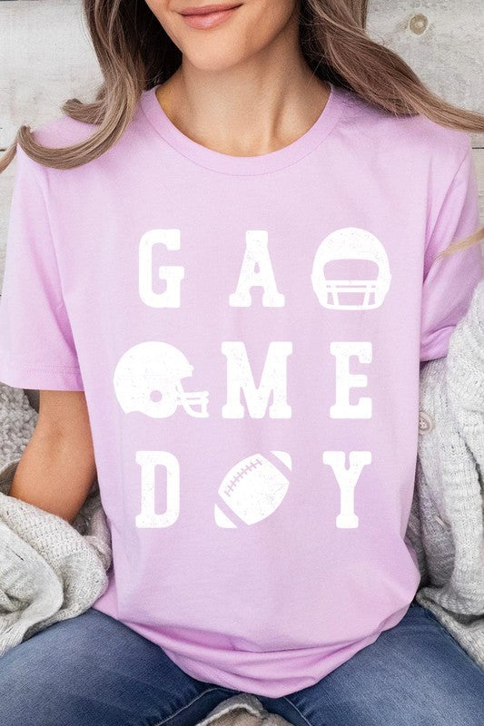 Gameday Football Graphic Tee - RARA Boutique 