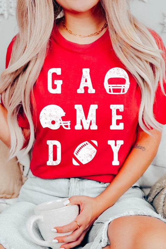 Gameday Football Graphic Tee - RARA Boutique 