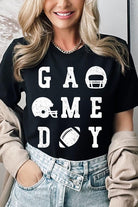 Gameday Football Graphic Tee - RARA Boutique 