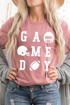 Gameday Football Graphic Tee - RARA Boutique 