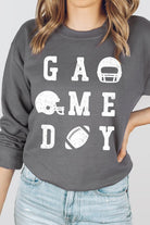 Gameday Football Graphic Fleece Sweatshirt - RARA Boutique 