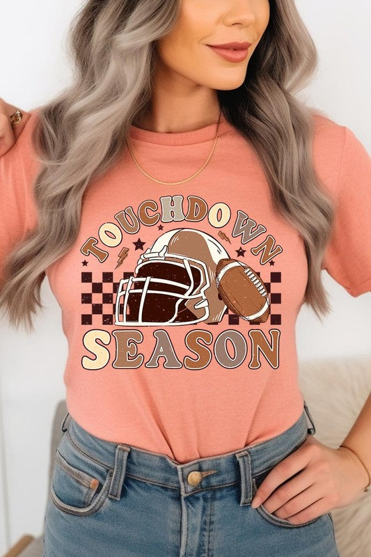 Vintage Touchdown Season Graphic Tee - RARA Boutique 