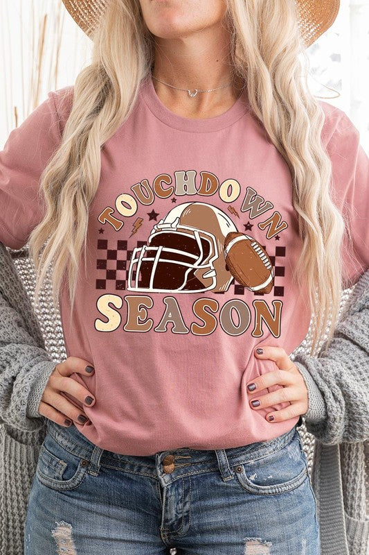 Vintage Touchdown Season Graphic Tee - RARA Boutique 