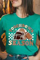 Vintage Touchdown Season Graphic Tee - RARA Boutique 